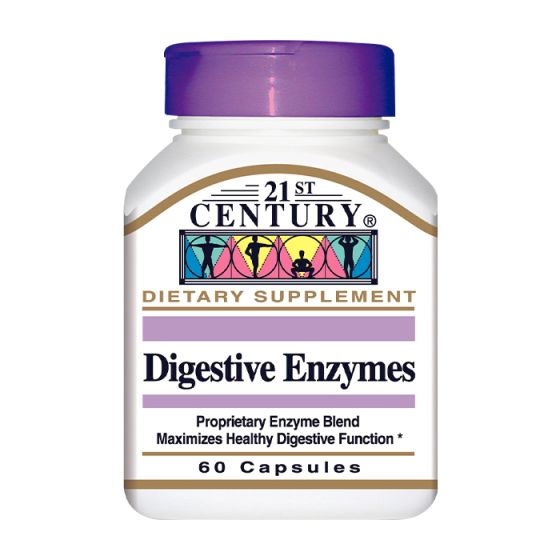 21ST CENTURY DIGESTIVE ENZYMES 60 CAPS