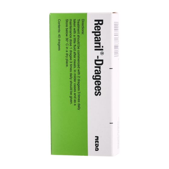 REPARIL DRAGEES 40 TABLETS
